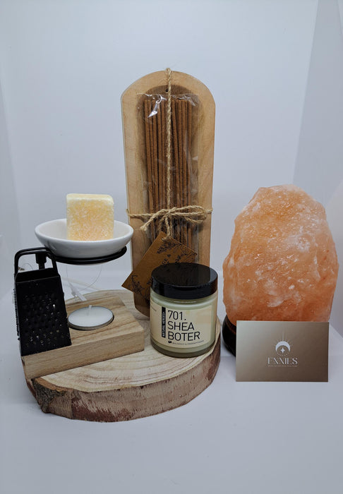 Prachtig cadeaupakket inclusief Himalaya Zoutlamp  - With love aroma - Wil je iemand verrassen?