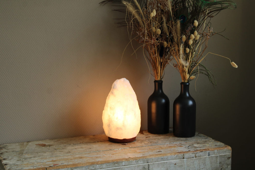 Himalaya zoutlamp naturel wit 2-4kg (GRATIS VERZENDING)